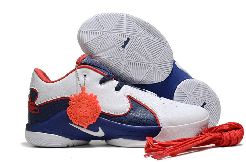 Men's Running weapon LeBron James 22 White/Navy Shoes 123